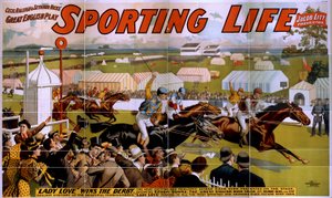 Poster di Sporting Life, 1898